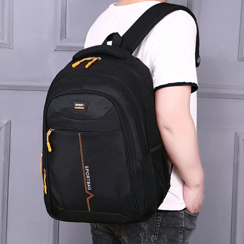 Genți de școală Rucsacuri pentru laptop de 14 inchi, nailon impermeabil, 29 l, rucsac de umăr, pentru călătorie, pentru adolescenți, pentru bărbați, Mochila Рюкзак