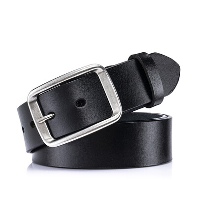 Moderan retro muški remen od prave kože, prekogranični izbor prave goveđe kože, gornji sloj uvezen iz Italije