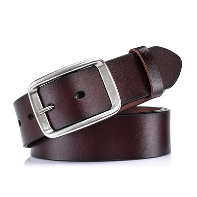 Moderan retro muški remen od prave kože, prekogranični izbor prave goveđe kože, gornji sloj uvezen iz Italije
