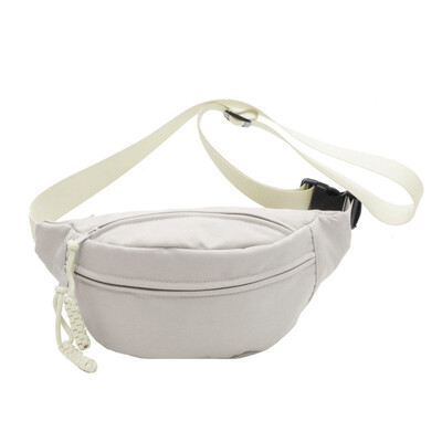 Krūšu soma Banānu soma sievietēm Sling Crossbody Waist Pack Canvas Running Jostas soma Ikdienas Fanny Packs Sport Half Moon jostas soma