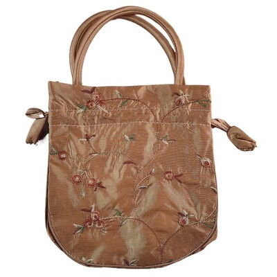 Genți de mână din mătase broderie retro cu șnur Poșete pentru femei Poșete Ambalare pentru bijuterii Geantă de depozitare Accesorii Hanfu