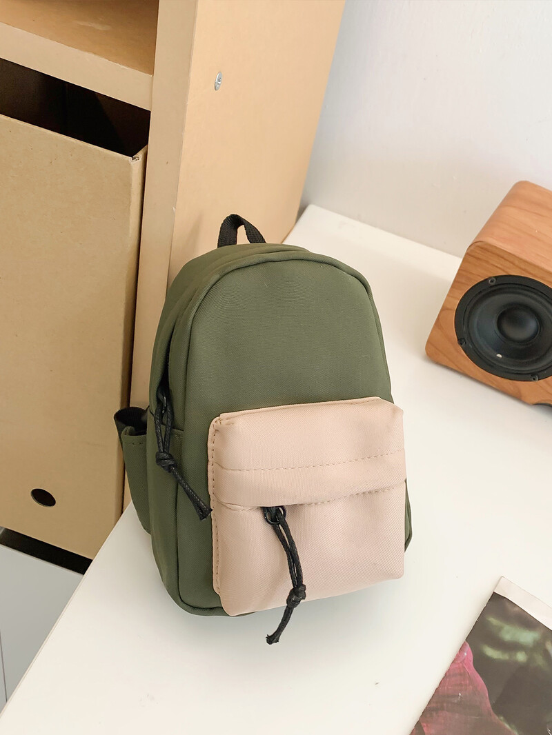 VC, la modă, contrastantă, mini geantă de piept pentru bărbați, la modă, din nailon, geantă ușoară pentru bărbați, unisex, ocazională, pentru telefonul stradal.