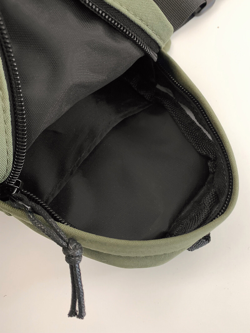 VC, la modă, contrastantă, mini geantă de piept pentru bărbați, la modă, din nailon, geantă ușoară pentru bărbați, unisex, ocazională, pentru telefonul stradal.