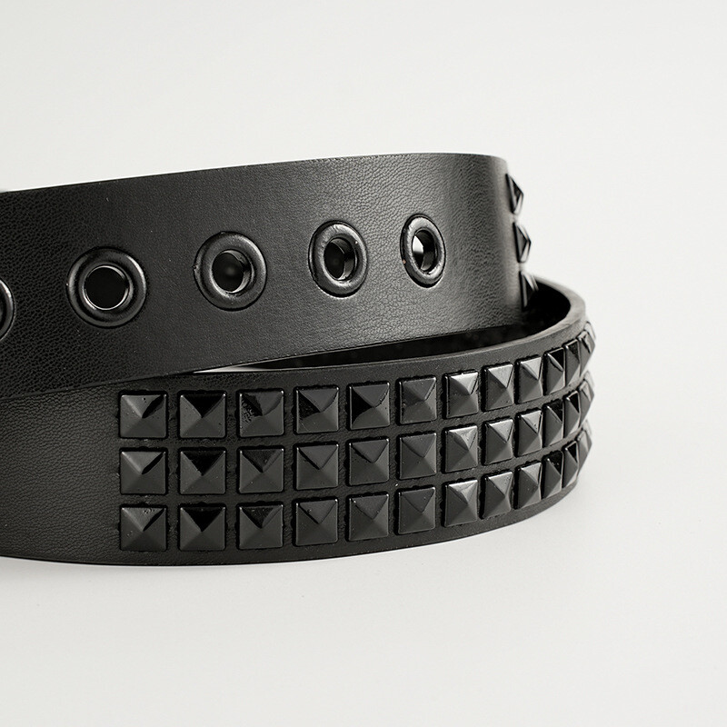 Curea în stil punk cu nituri pentru seniori Bărbați și femei