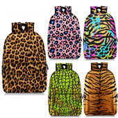 Tigru, leopard, crocodil, zebră, cu model, rucsac, genți de școală pentru copii, pentru fete adolescente, rucsac din pânză pentru laptop.