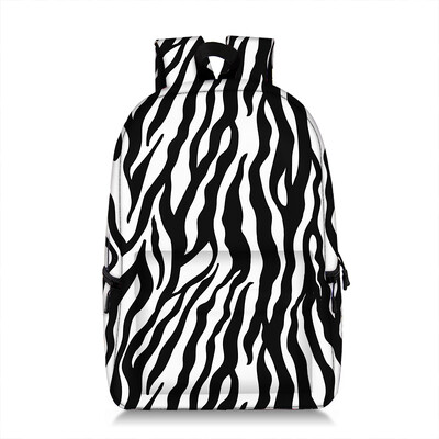 Tigru, leopard, crocodil, zebră, cu model, rucsac, genți de școală pentru copii, pentru fete adolescente, rucsac din pânză pentru laptop.