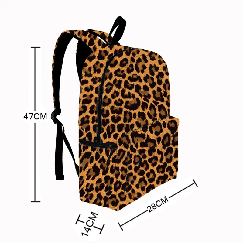Tigru, leopard, crocodil, zebră, cu model, rucsac, genți de școală pentru copii, pentru fete adolescente, rucsac din pânză pentru laptop.