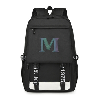 Rucsac nou campus cu culoare uni și model cool atât pentru băieți, cât și pentru fete, rucsac de călătorie de mare capacitate și de agrement