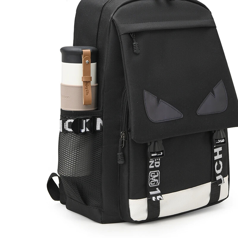 Rucsac nou campus cu culoare uni și model cool atât pentru băieți, cât și pentru fete, rucsac de călătorie de mare capacitate și de agrement