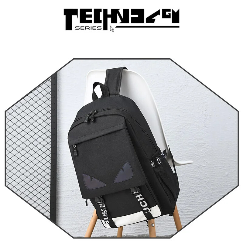 Rucsac nou campus cu culoare uni și model cool atât pentru băieți, cât și pentru fete, rucsac de călătorie de mare capacitate și de agrement