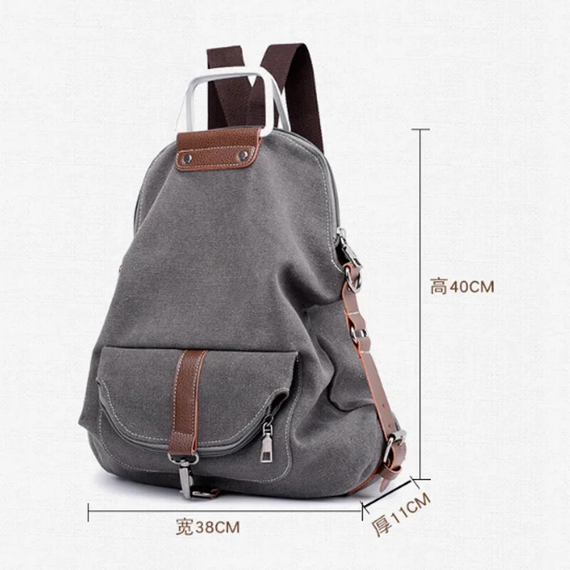 Genți de mână pentru femei Genți de pânză pentru femei Tote Rucsac multifuncțional pentru femei Genți de călătorie Rucsac multifuncțional pentru femei Genți de călătorie