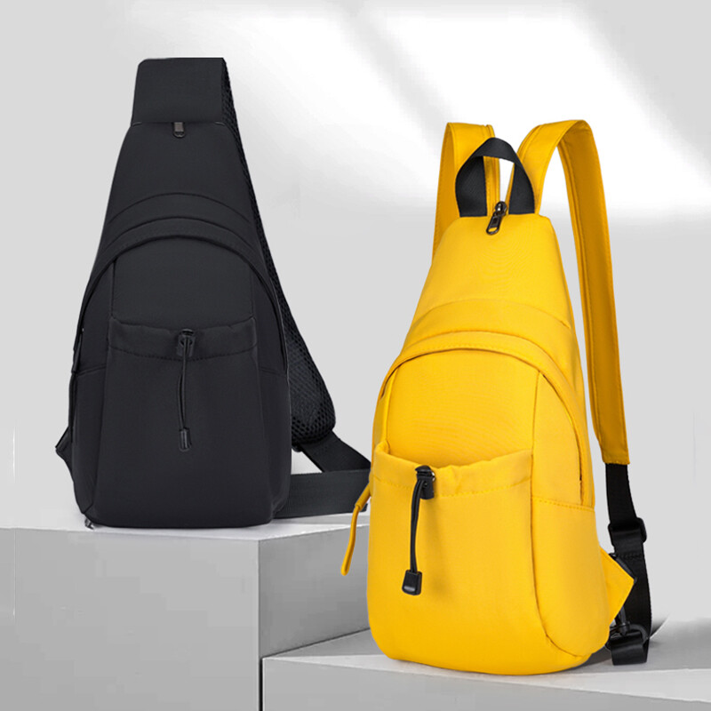 Unisex Oxford Cloth 2 vienā krūšu soma Mugursoma āra atpūtai Vīriešu plecu soma Pārnēsājama Crossbody soma