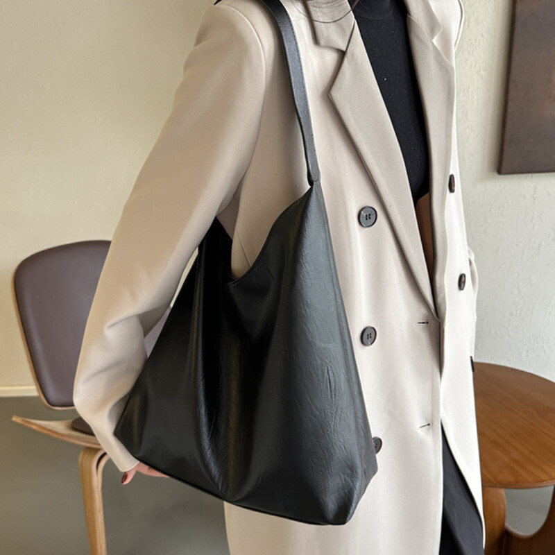 Geantă versatilă cu găleată, tote spațioasă la subraț, geantă de cruce, genți de umăr pentru femei, portofel solid, drăguț, poștal