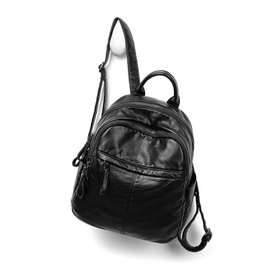 Rucsac de damă Geanta de doamnă Rucsacuri estetice la modă Rucsac mic drăguț Geantă din piele Geantă albă Rucsac casual antifurt