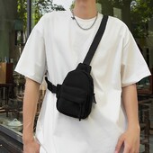 Muška torba za prsa u trendyy ins japanskom stilu mala torba za rame personalizirana modna trendi marka torba preko ramena muška ležerna mini torba za mobilni telefon