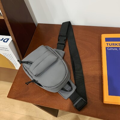 Muška torba za prsa u trendyy ins japanskom stilu mala torba za rame personalizirana modna trendi marka torba preko ramena muška ležerna mini torba za mobilni telefon