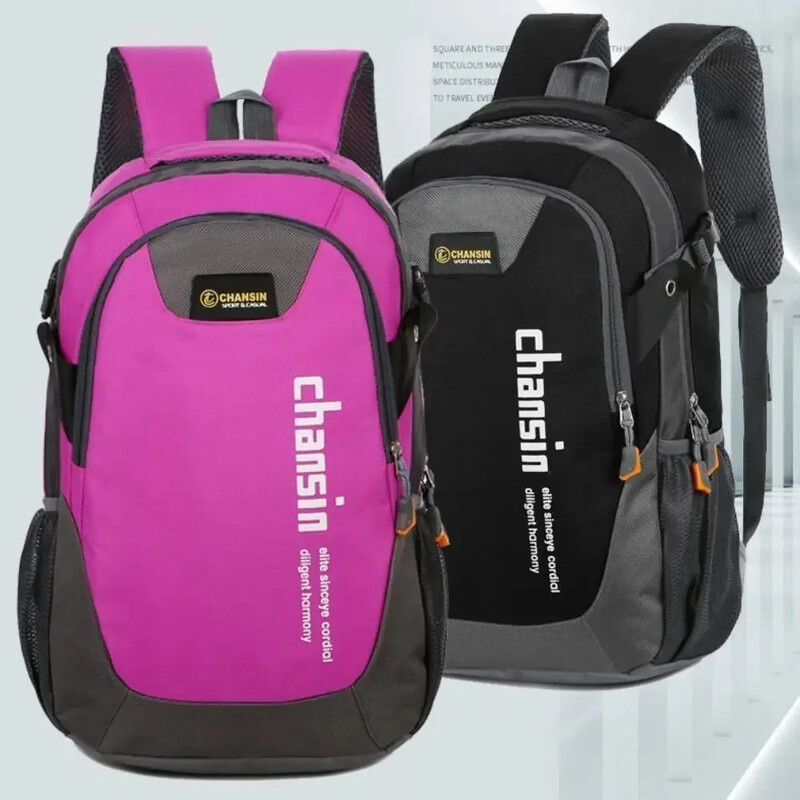 Rucsac Oxford impermeabil 2024, cu umăr, rezistent la uzură, ușoare, pentru școală, pentru alergare, rucsac portabil de capacitate mare