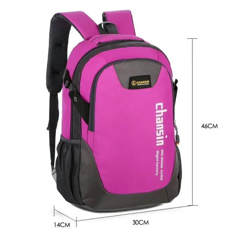 Rucsac Oxford impermeabil 2024, cu umăr, rezistent la uzură, ușoare, pentru școală, pentru alergare, rucsac portabil de capacitate mare