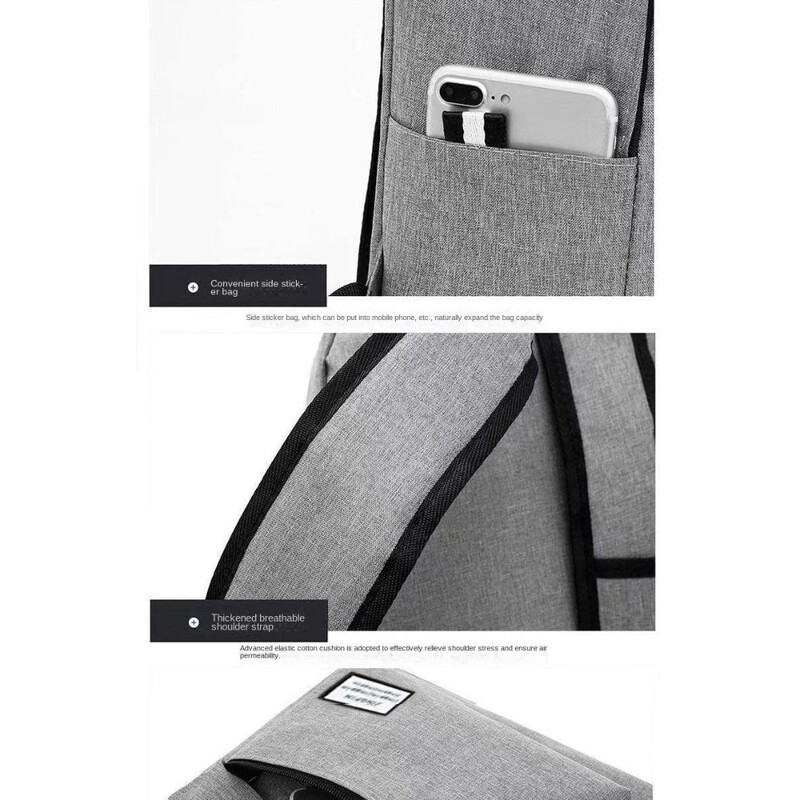 Vienkārša daudzpusīga liela ietilpības biznesa mugursoma Moderna ūdensnecaurlaidīga datora soma Ceļojumu soma Skolas studentu mugursoma Unisex Jaunums