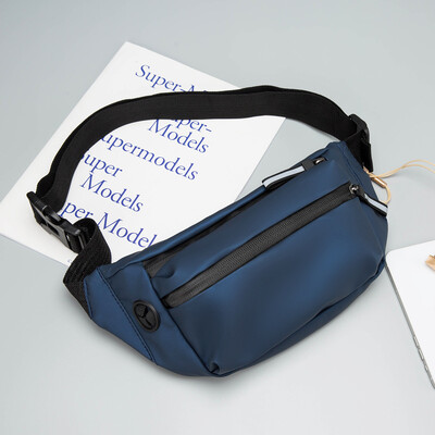 Vīriešu krūšu soma Modes tendence plecu krūšu jostas soma Sporta vīra sporta ūdensnecaurlaidīga ceļojumu slinga sānu krūšu soma vīriešiem soma