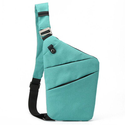 Geantă personală anti-furt de călătorie Mini genți de corp pentru bărbați Geantă pentru bărbați, cu un singur umăr, pentru petrecere a timpului liber, anti-stropire.