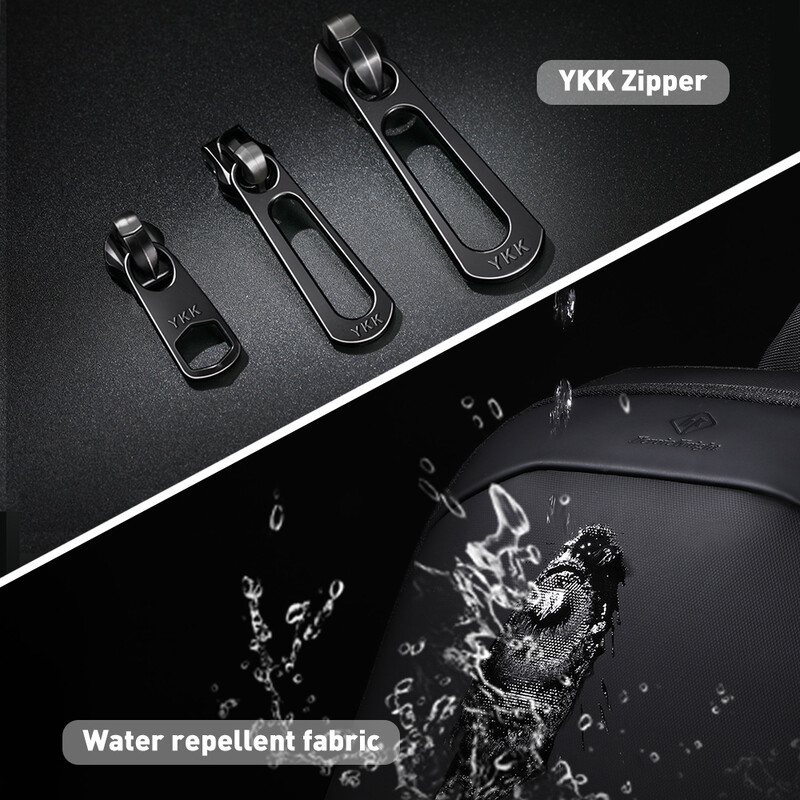 Rucsac pentru laptop pentru bărbați Heroic Knight Rucsac de afaceri de 17 inchi Rucsac de călătorie extensibil Mochila de birou, rezistentă la apă, încărcare USB