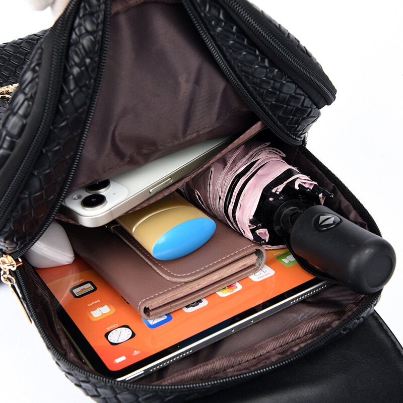 Rucsacuri de lux din piele pentru fete Sac A Dos Rucsac casual negru Rucsac vintage Genți de școală pentru fete Mochila