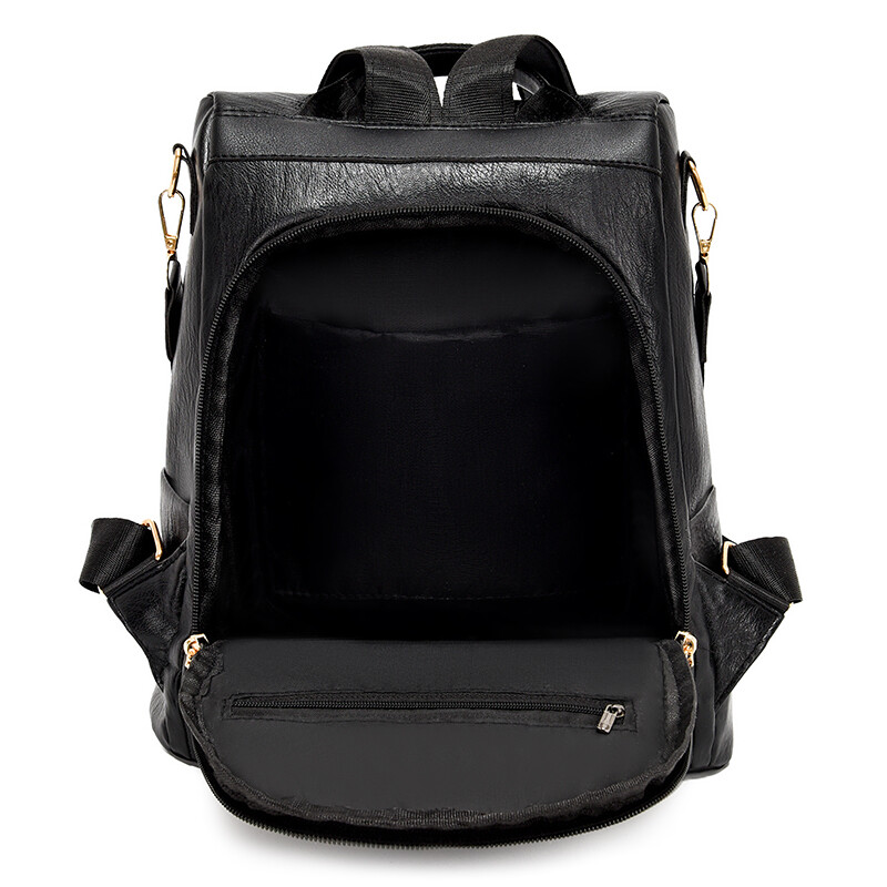 Geantă de mână cu ciucuri de modă de mare capacitate pentru femei, din piele, antifurt, pentru femei, geantă de umăr multifuncțională