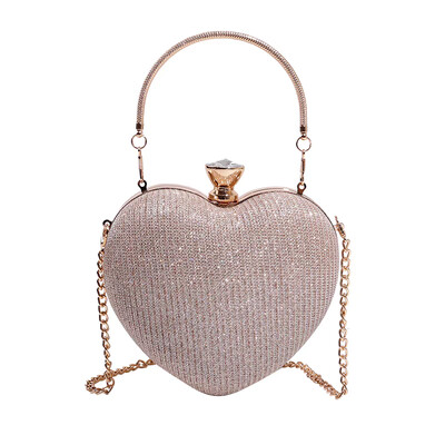 Geantă de seară circulară din mătase aurie strălucitoare, poșetă pentru banchet, decor cu strasuri, genți de umăr cu lanț, genți de mână de lux pentru petrecere pentru femei