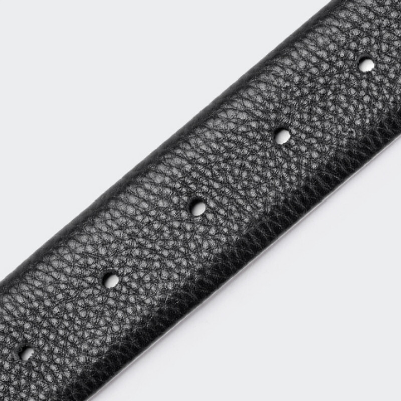 Remen od prave kože Dvostrani remen Muški remen Lasersko graviranje Luksuzni remen Muški remen Nova moda Retro kopča visoke kvalitete