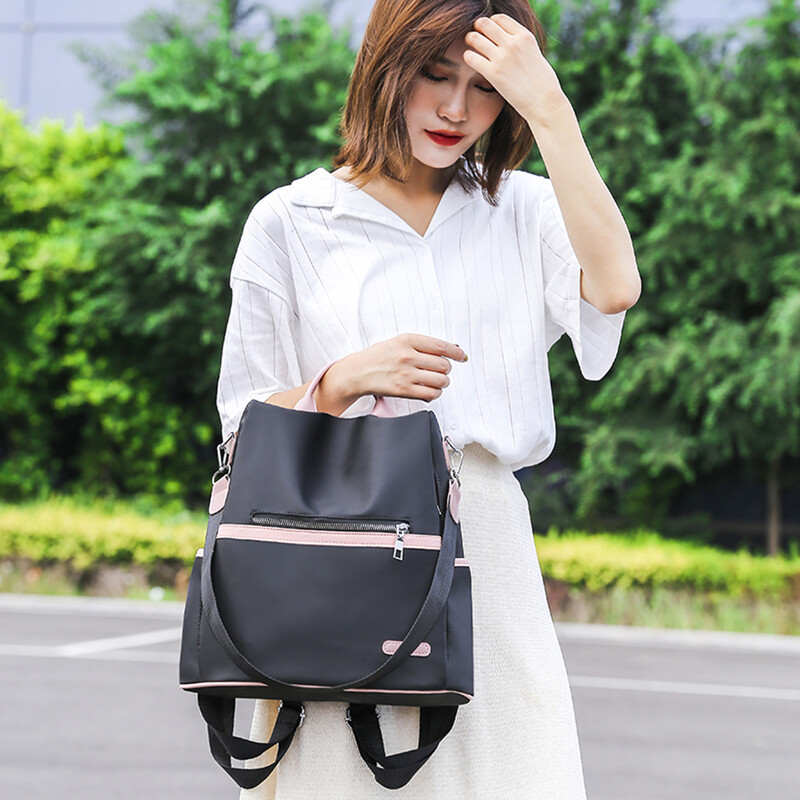 Vodootporni Oxford ženski ruksak Modni protuprovalni tinejdžerski učenici Školske torbe s više džepova Ženska putna torba za rame