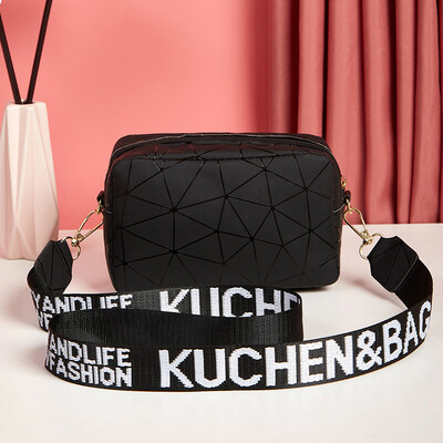 Yogodlns Geantă Messenger de umăr cu laser la modă pentru femeie, geantă pătrată mică, din piele PU, geantă de ghiozdan la modă, nouă.