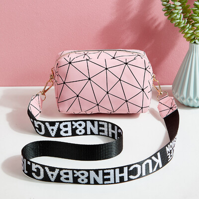 Yogodlns Geantă Messenger de umăr cu laser la modă pentru femeie, geantă pătrată mică, din piele PU, geantă de ghiozdan la modă, nouă.