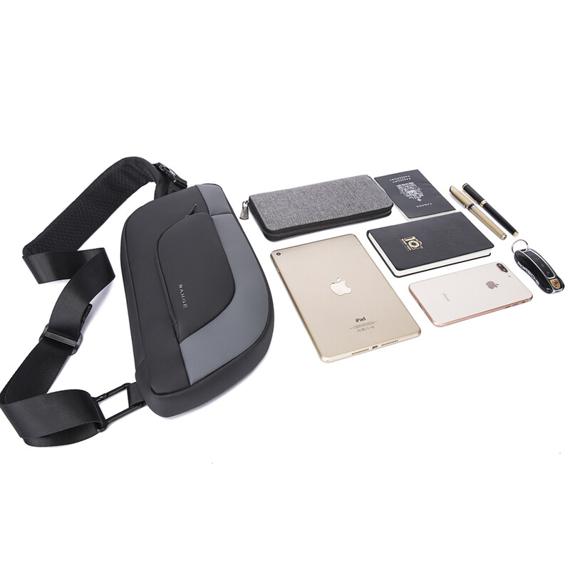 BANGE Muška torba za prsa Novi dizajn korejska višenamjenska vodootporna protiv mrlja putna prijenosna torba velikog kapaciteta Torba za remen