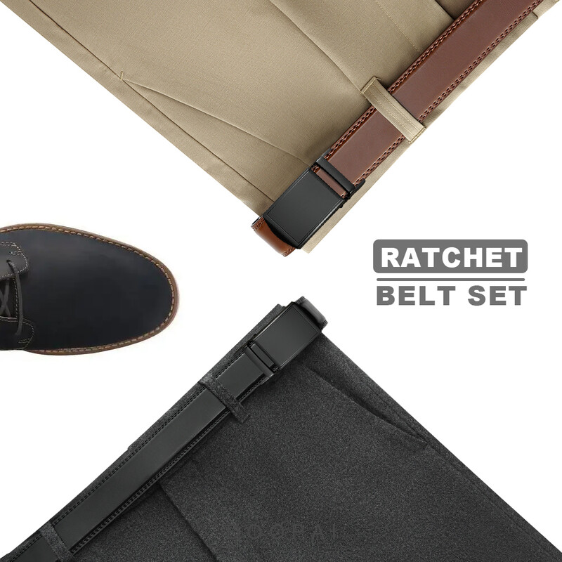 Cureaua din piele pentru barbati Curele disponibile automate multiple pentru petrecere a timpului liber Curele cu clichet la moda pentru barbati Curea cu catarama din aliaj 105 115 125 135 cm