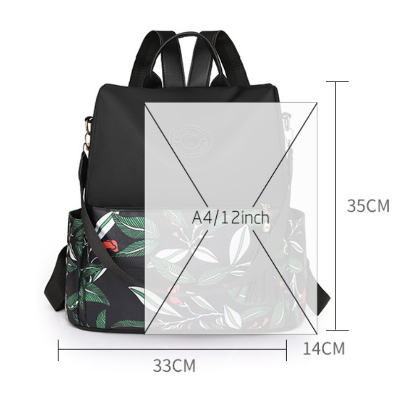 2024 Rucsac cu capacitate mare, stil simplu, pentru femei