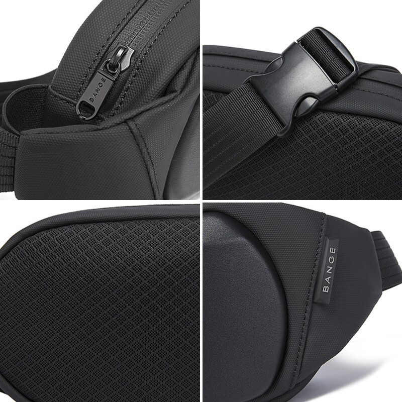BANGE krūšu soma Jauna daudzfunkcionāla Crossbody plecu somas viegla pretaizdzīšanas un ūdensnecaurlaidīga īsa ceļojuma pakete