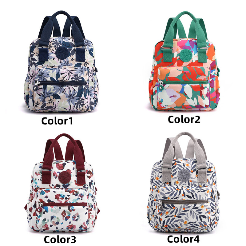 JAUNA Modes pretaizdzīšanas sieviešu mugursoma izturīga auduma neilona skolas soma Skaista stila meiteņu skolas mugursoma Sieviešu ceļojumu mugursoma