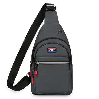 Noua geantă pentru piept din pânză pentru bărbați. Pachet de piept de mare capacitate