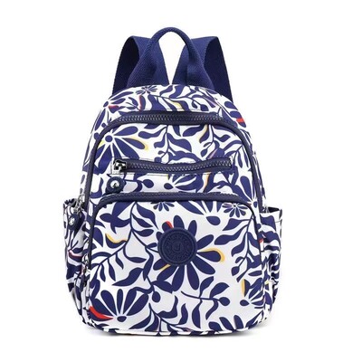 Rucsac de modă pentru femei Rucsac literar din nailon Geantă de umăr de călătorie impermeabilă Rucsacuri mici colorate pentru fete adolescente