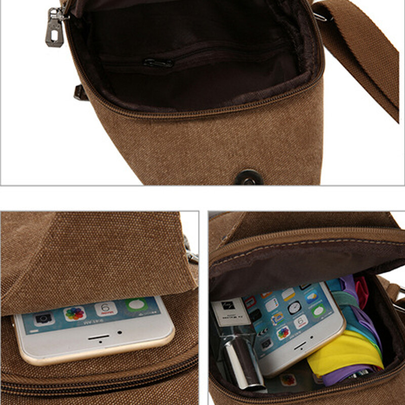 YoReAi Genți de piept din pânză Oxford, noi, rezistente la uzură, pentru bărbați, în aer liber, ocazional, de umăr, Pachet Messenger de mare capacitate, de culoare solidă