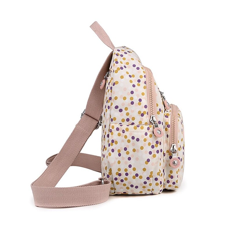 Rucsac de mare capacitate Genți de școală cu imprimare din nailon ușoară Geantă impermeabilă pentru elevi Sport de călătorie