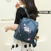 Oxford vez Čvrsti ruksaci sa patentnim zatvaračem za žene Novi ruksak 2025. Ležerna jednostruka studentska torba velikog kapaciteta Mochila