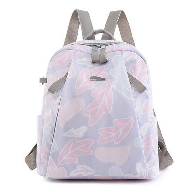 Rucsac de modă, model fluture, coreeană, nailon rezistent la apă, pentru femei, ocazional, geantă de școală pentru studenți, pentru adolescent, rucsac de călătorie