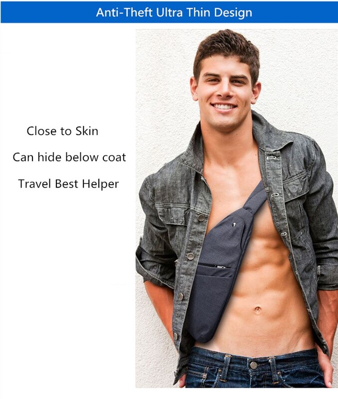 Fengdong bărbați antifurt piept geantă băiat ultra subțire mic geantă de umăr pentru cheile telefonului mobil genți crossbody pentru bărbați mini rucsac