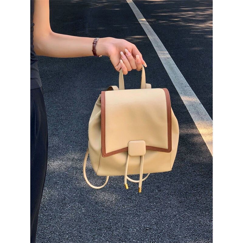 Jauna amerikāņu retro stila gadījuma daudzpusīga mugursoma agrā rudens meitenēm skolas soma āra mugursoma Sieviešu mugursomas roktura soma