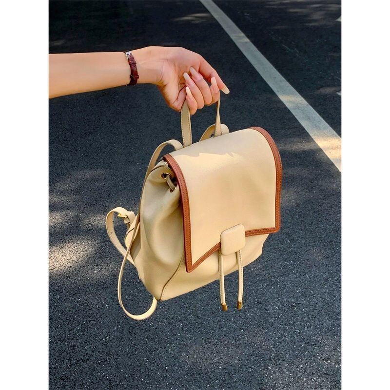 Jauna amerikāņu retro stila gadījuma daudzpusīga mugursoma agrā rudens meitenēm skolas soma āra mugursoma Sieviešu mugursomas roktura soma