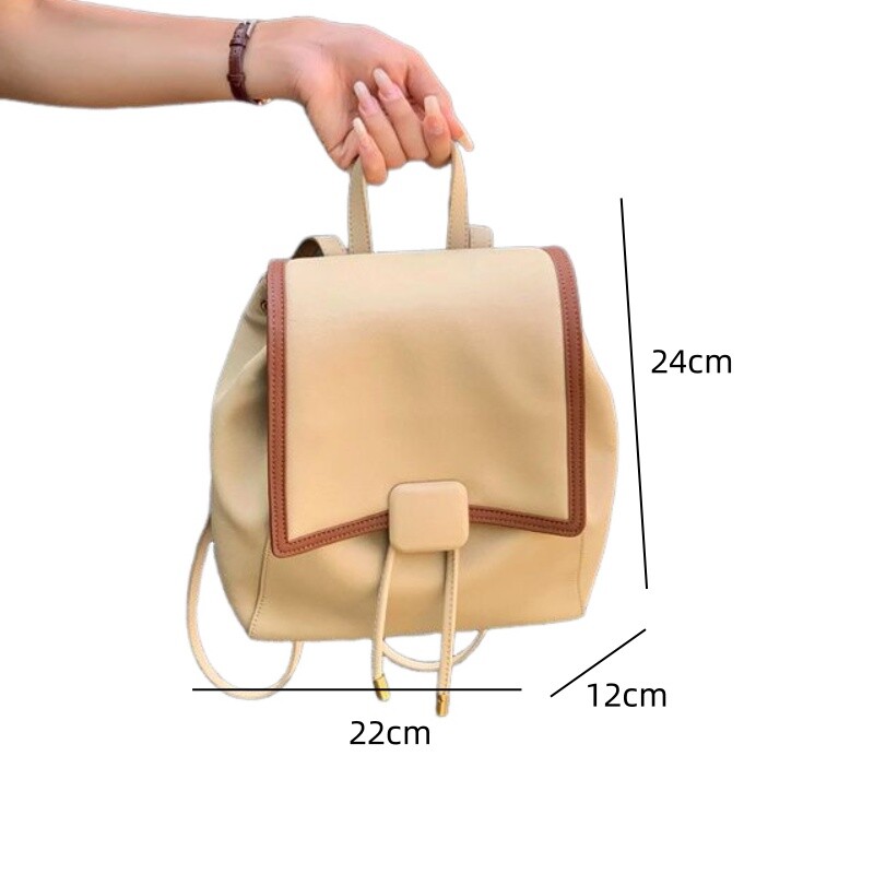 Jauna amerikāņu retro stila gadījuma daudzpusīga mugursoma agrā rudens meitenēm skolas soma āra mugursoma Sieviešu mugursomas roktura soma
