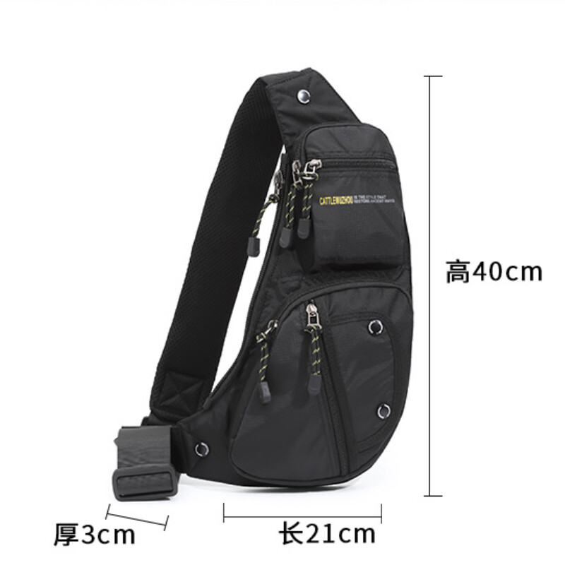 Geantă multifuncțională pentru piept, umăr, rucsac impermeabil, genți în aer liber, rucsac casual pentru bărbați și femei, rucsac de călătorie