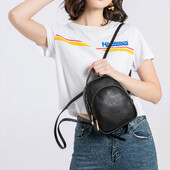 Mini rucsac pentru femei de călătorie drăguță geantă și geantă de umăr Rucsacuri de modă din piele PU